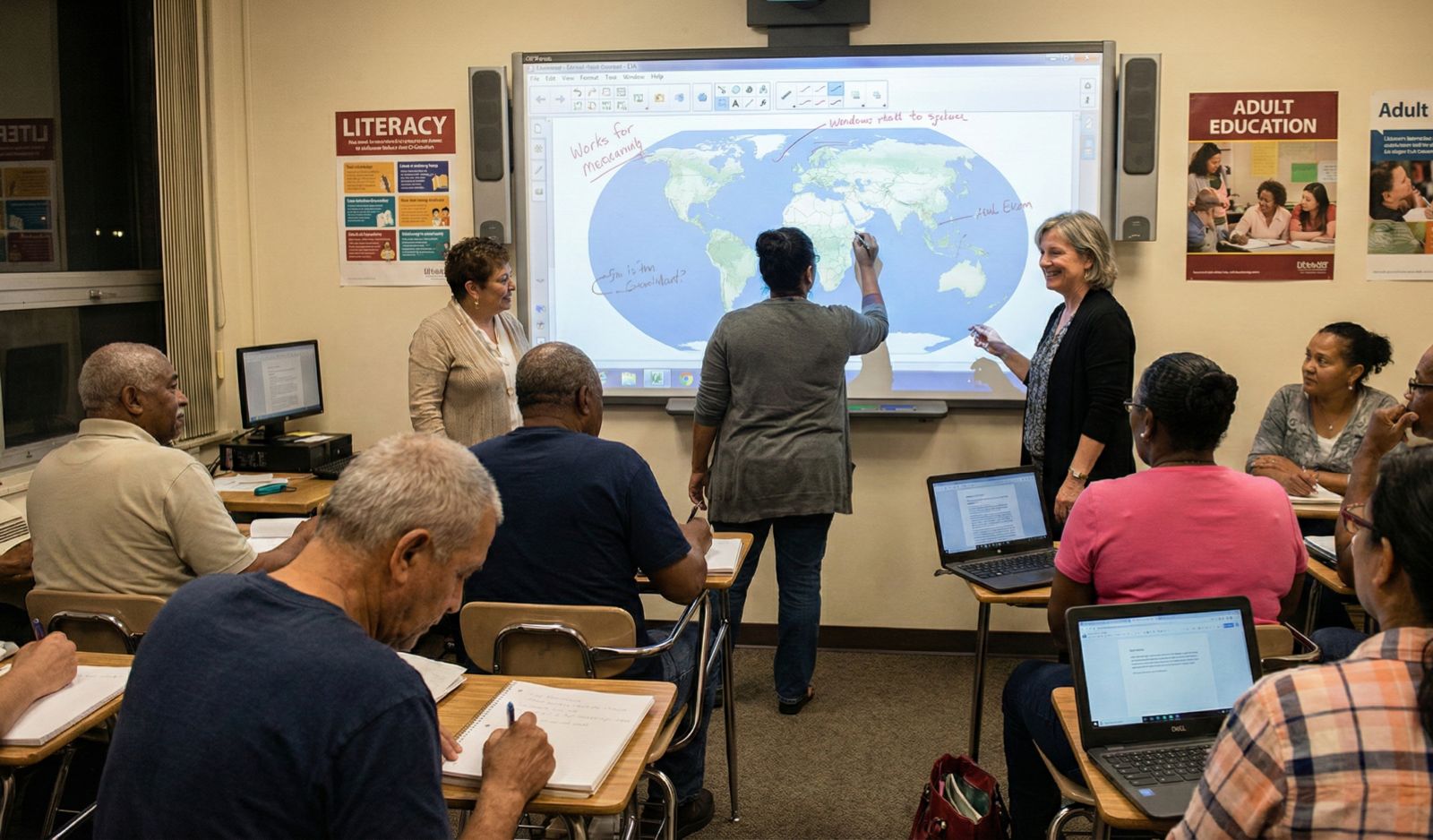 TECNOLOGIAS DIGITAIS E ENSINO NA EDUCAÇÃO DE JOVENS E ADULTOS
